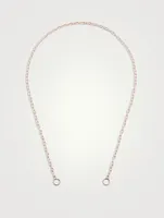 16-Inch 14K Rose Gold Pulley Chain