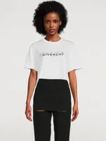 Palm Tree Logo Cropped T-Shirt
