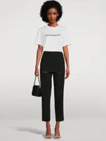 Palm Tree Logo Cropped T-Shirt