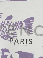 Palm Tree Logo Cropped T-Shirt