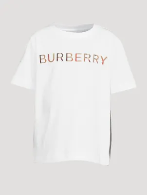 Cotton Embroidered Logo T-Shirt