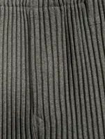 Wool Like Light Pants