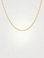 14K Gold Mini Link Necklace