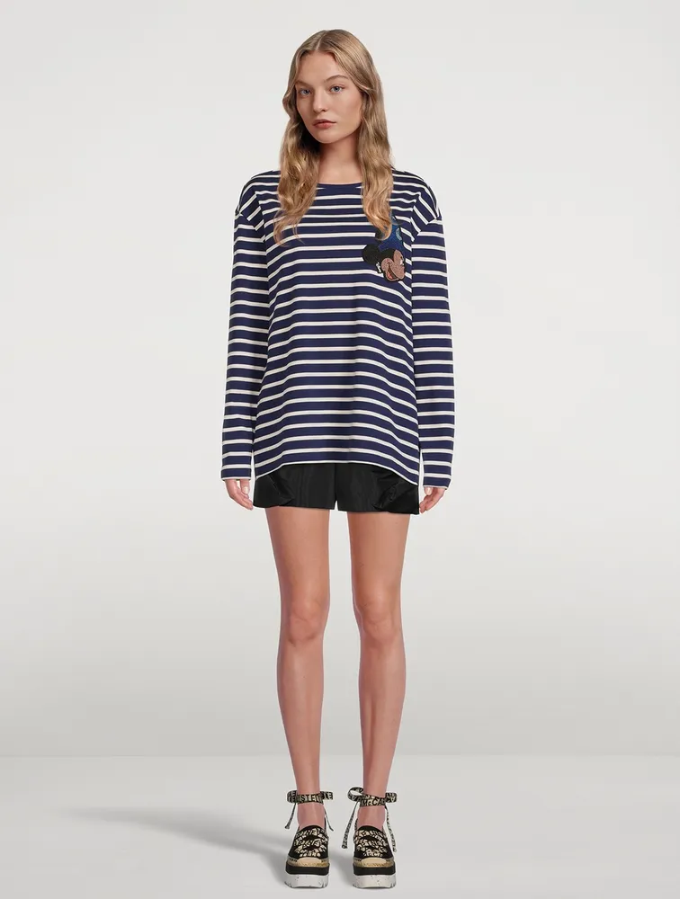 Stella McCartney x Disney Breton Stripe Long Sleeve T-Shirt