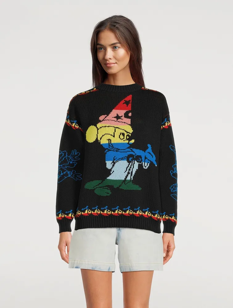 Stella McCartney x Disney Rainbow Mickey Sweater