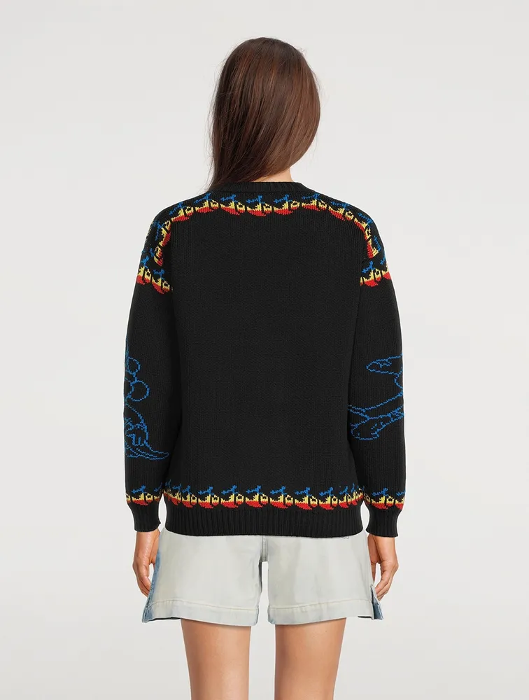 Stella McCartney x Disney Rainbow Mickey Sweater