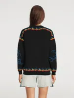 Stella McCartney x Disney Rainbow Mickey Sweater