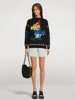 Stella McCartney x Disney Rainbow Mickey Sweater