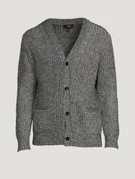 Ribbed Cotton Cardigan