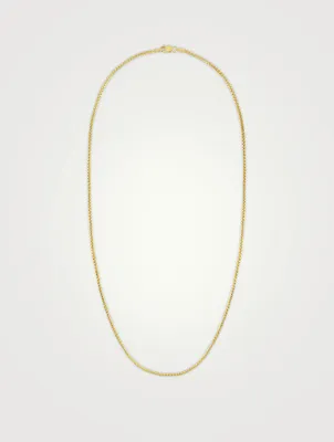14K Gold Fill Hudson Chain Necklace