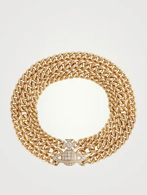 Graziella Chain Choker Necklace