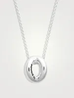 3g Polished Sterling Silver Entrelacs Pendant Necklace