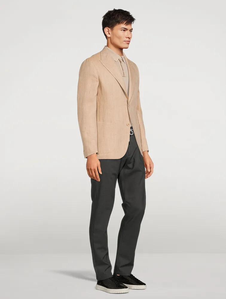Linen And Wool Jacket