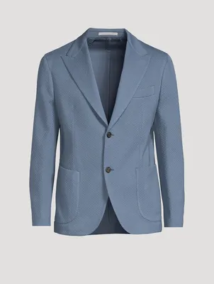 Cotton Single-Breasted Jacket