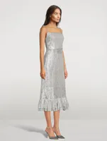 The Midnight Garden Lamé Gown