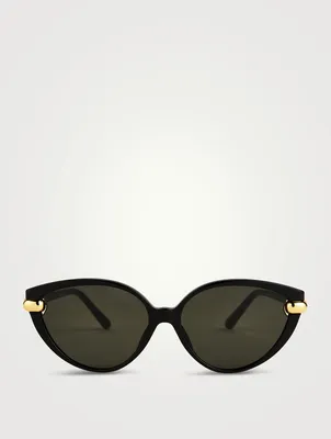 Palm Cat Eye Sunglasses