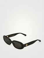 Cara Oval Sunglasses