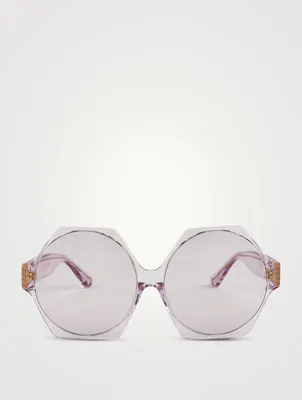 Bora Hexagonal Sunglasses
