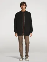 Cotton Slim-Fit Drawstring Pants