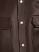 Fogachine Soft Leather Outershirt