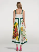 Fruitta Organic Linen Midi Dress