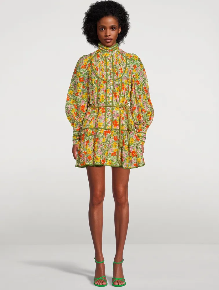 Cabana Shirt Dress Floral Print