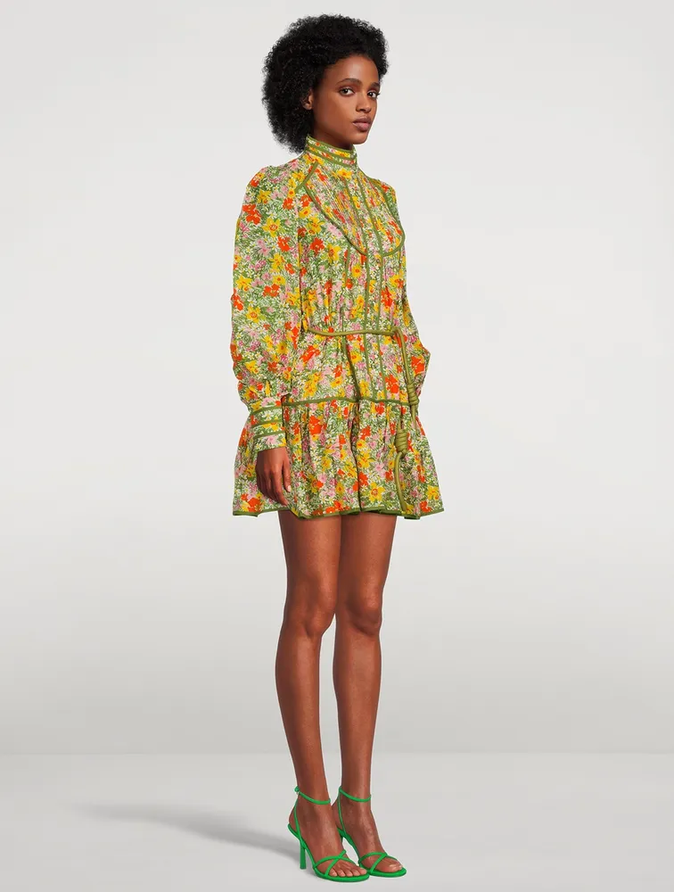 Cabana Shirt Dress Floral Print