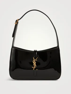 Le 5 À 7 Patent Leather Shoulder Bag