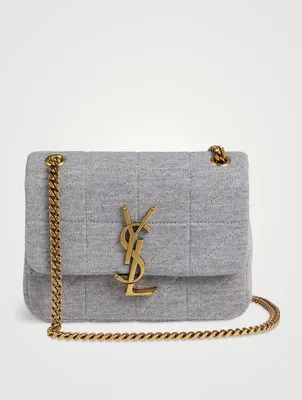 Mini Jamie YSL Monogram Wool Bag