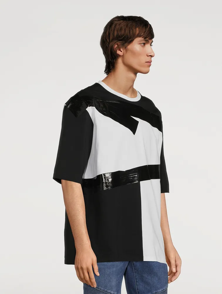 Oversized T-Shirt With Tape