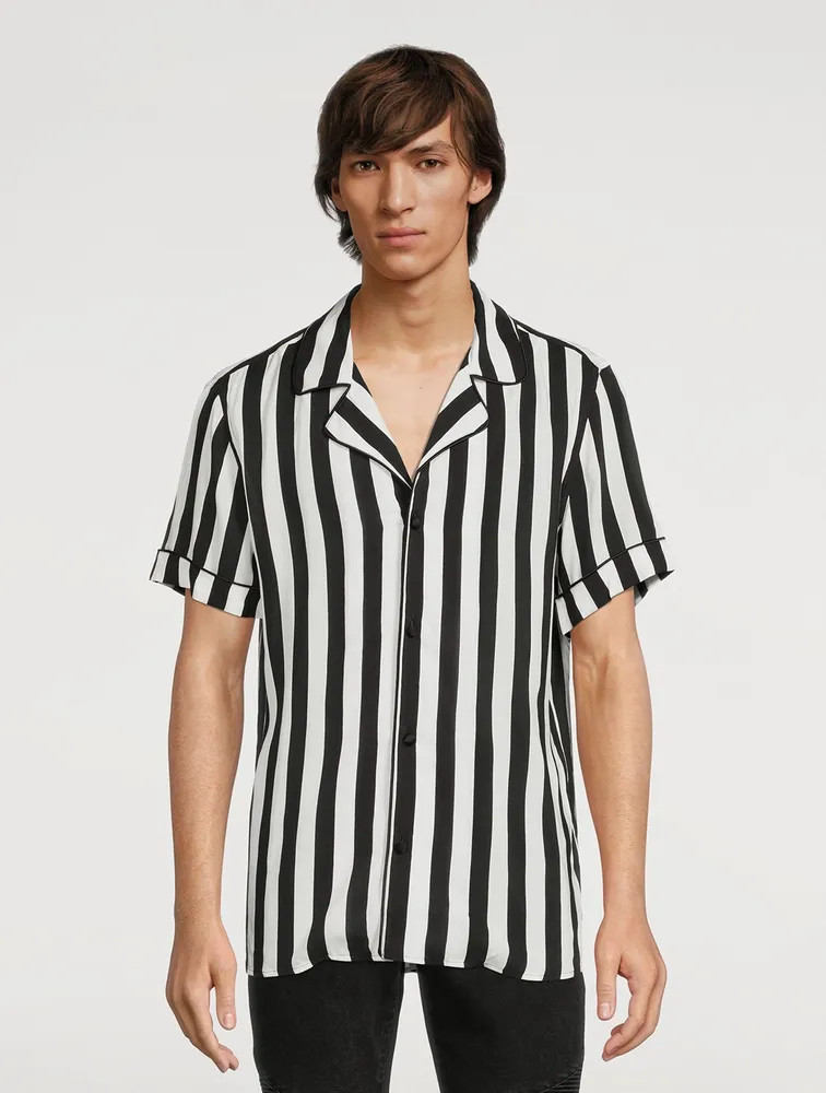 Short-Sleeve Pajama Shirt