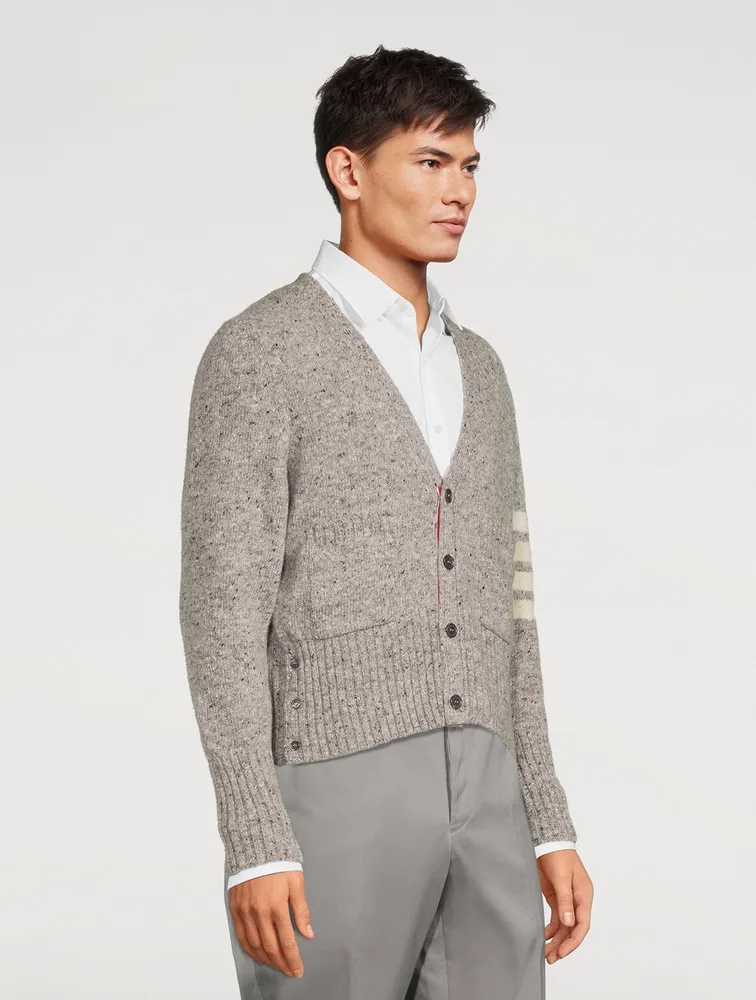 Wool And Mohair Cardigan