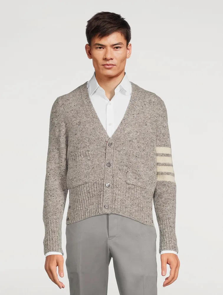 Wool And Mohair Cardigan