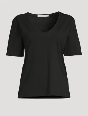 The V-Neck Organic Cotton T-Shirt