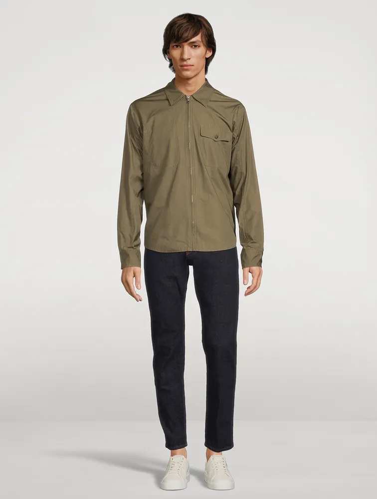 Rag & Bone - Finn Cotton-Ripstop Overshirt - Black Rag and Bone