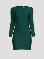 Icon Long-Sleeve Mini Dress