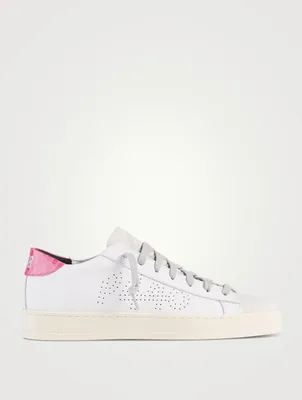 Jack Perforated Leather Sneakers