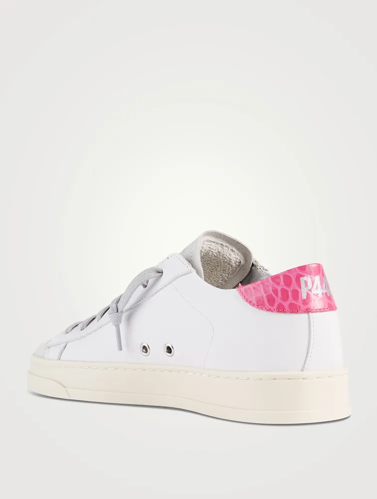 Jack Perforated Leather Sneakers