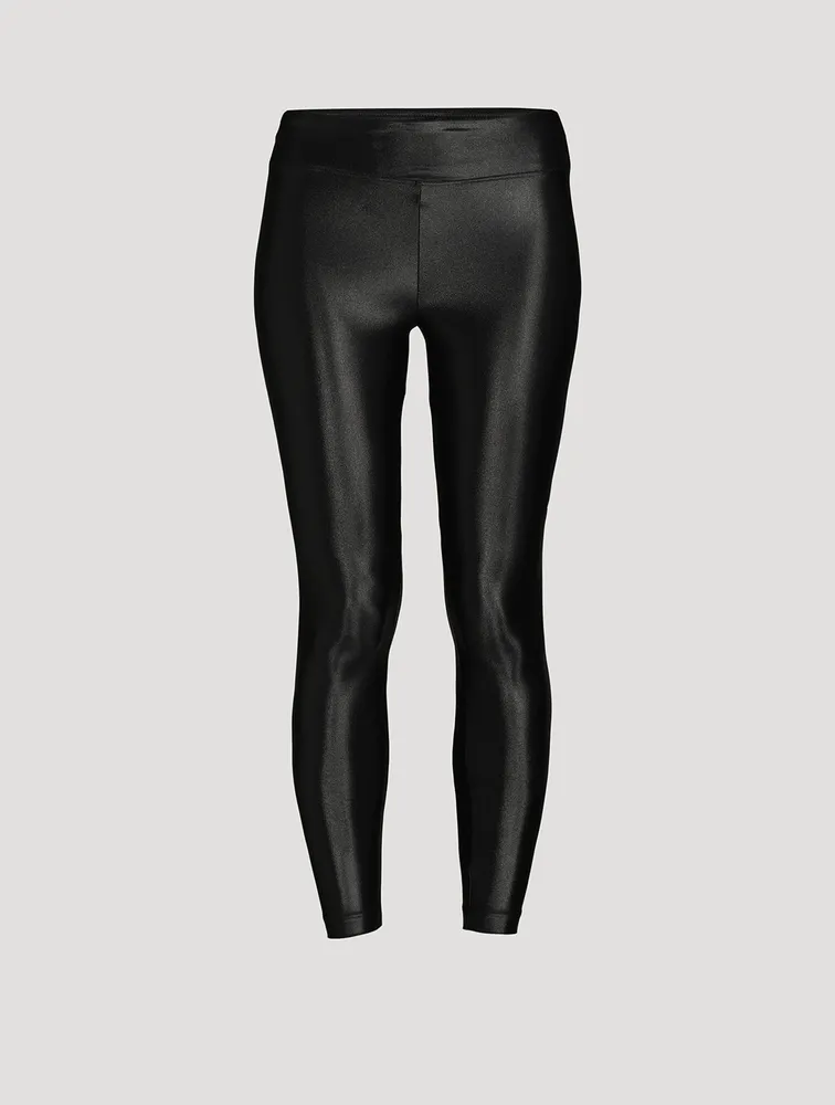 Lustrous High-Waisted Leggings