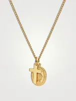 Nialaya x Johnny Edlind Mini Cross And Amulet Pendant Necklace