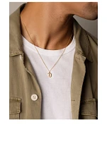Nialaya x Johnny Edlind Mini Cross And Amulet Pendant Necklace