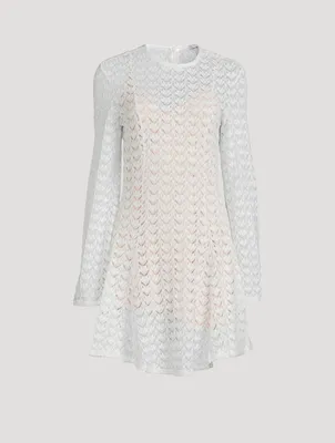 Vika Crochet Mini Dress