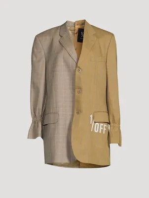 Double Blazer With Back Buttons