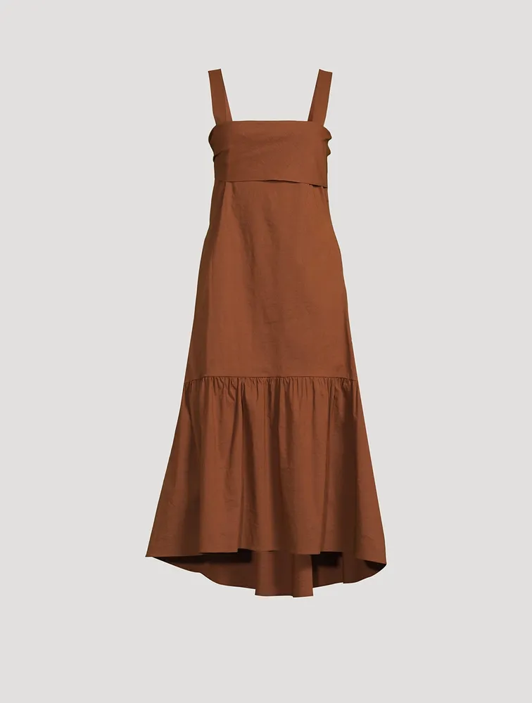 Good Linen Tie-Back Dress