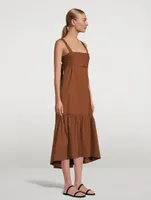 Good Linen Tie-Back Dress