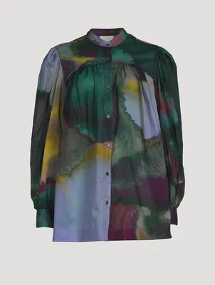 Cassan Printed Cotton Shirt