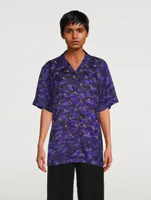 Clive Short-Sleeve Shirt Camo Print