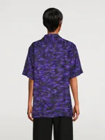 Clive Short-Sleeve Shirt Camo Print
