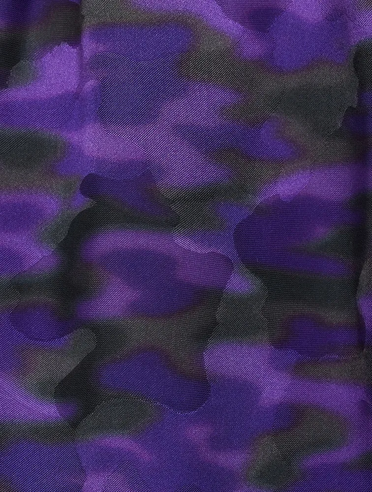 Puvis Wide-Leg Pants Camo Print