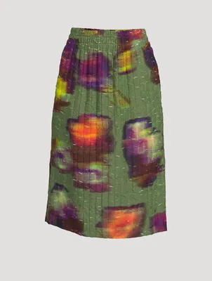 Solidos Printed Midi Skirt